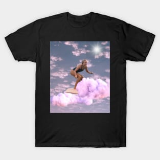 Surfing Above the Clouds T-Shirt